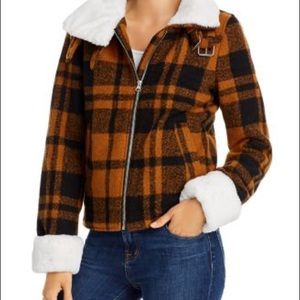 Plaid Bomber Jacket